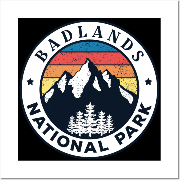 Badlands National park Wall Art by Tonibhardwaj